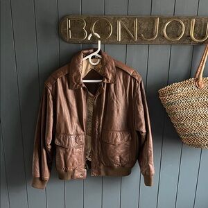 Vintage Preston & York Leather Jacket